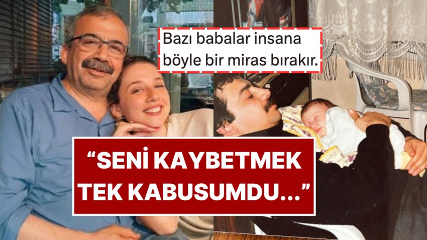 Sırrı Süreyya Önder’in Babalığı ve kızı Ceren Başkan Kandemir’in Baba Sevgisine Gözleri Dolduran Yorumlar Yağdı