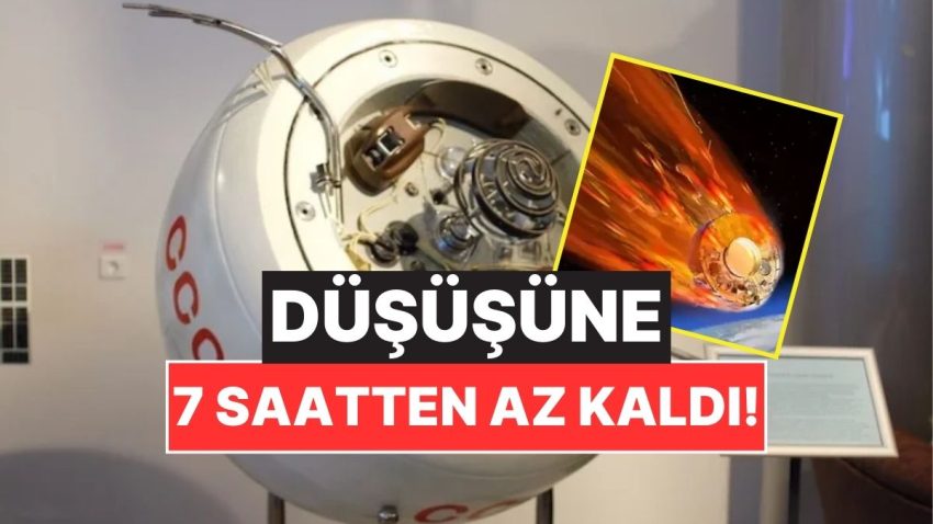 Sovyetler Birliği Periyodundan Kalma Uzay Aracının Düşmesine 7 Saatten Az Kaldı