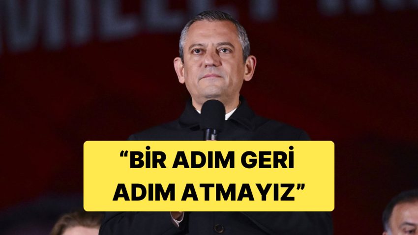 Taarruz Sonrası Özgür Özel Halka Seslendi: “Bir Santim Eğilmeyiz”