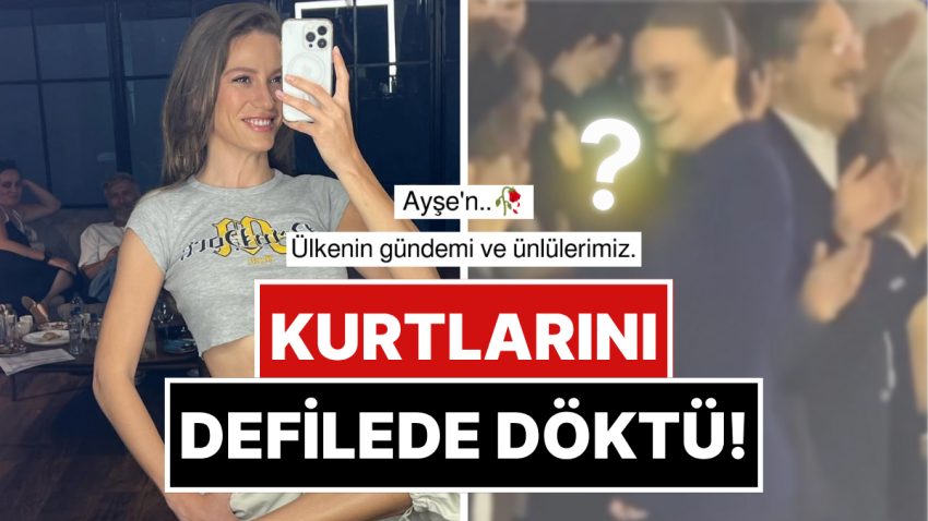 Tam Gaz Geri Döndü: Defilede Uzunluk Gösteren Serenay Sarıkaya Yarınlar Yokmuşçasına Göbek Attı!