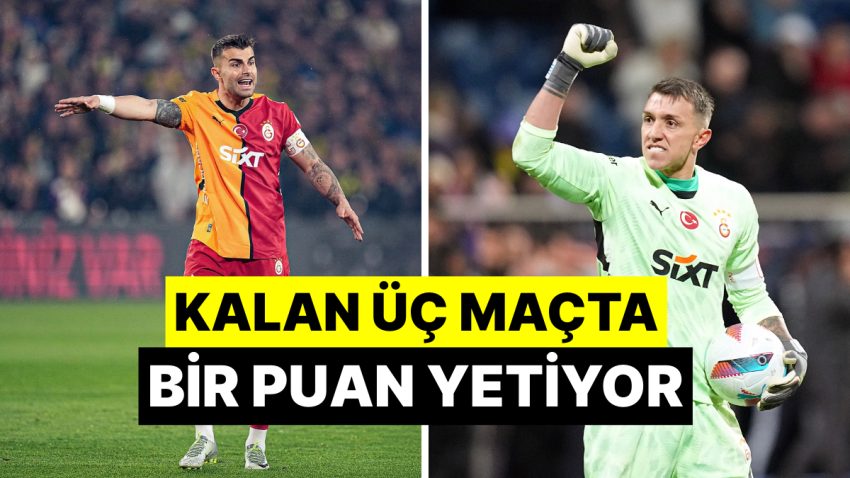 Trabzon’da Üç Puanı Aldı: Galatasaray Süper Lig’de Şampiyonluğa Çok Yakın!