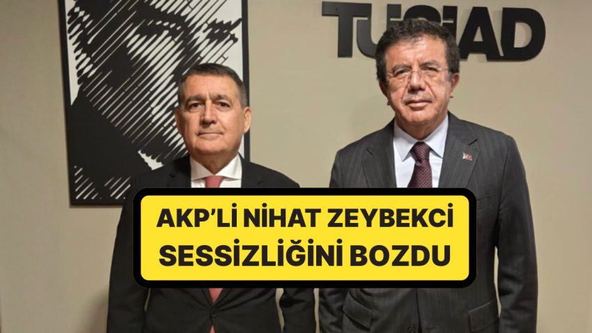 TÜSİAD Ziyareti Sonrası AKP Genel Lider Yardımcısı Zeybekçi’den Birinci Açıklama: ”Kimseyle Küs Olamayız”