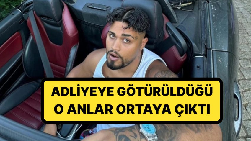 Ünlü Rapçi Lvbel C5 Tutuklanmıştı: Adliyeye Götürüldüğü O Anlar Ortaya Çıktı