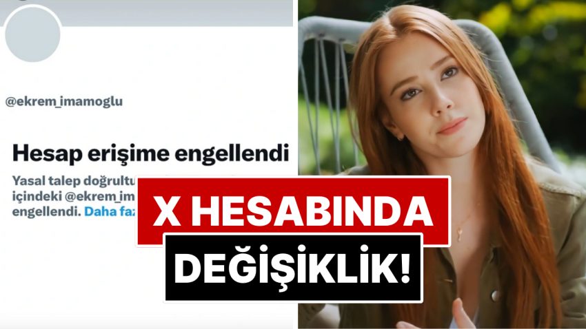 X Hesabına Erişim Mahzuru Getirilen Ekrem İmamoğlu’na Elçin Sangu’dan Destek!