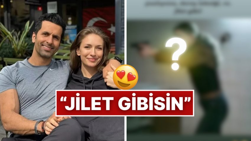 Yasemin Kay Allen ile Aşk Yaşayan Amerikalı Aynasız Sevgilisinin Silah Tutma Marifetini Övmelere Doyamadı!