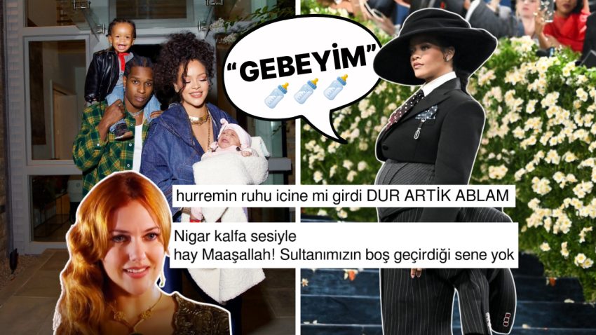 Yeniden Müzik Yok Bebek Var: 2025 Met Gala’ya Karnı Burnunda Gelen Rihanna, 3. Çocuğuna Gebe Olduğunu Duyurdu!