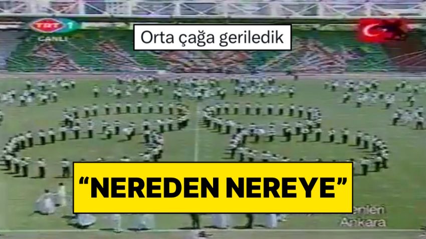 23 Yıl Evvelki 19 Mayıs Kutlamasında TRT Spikerinin Cinsiyet Eşitliğine Dair Konuşma Yapması Dikkat Çekti