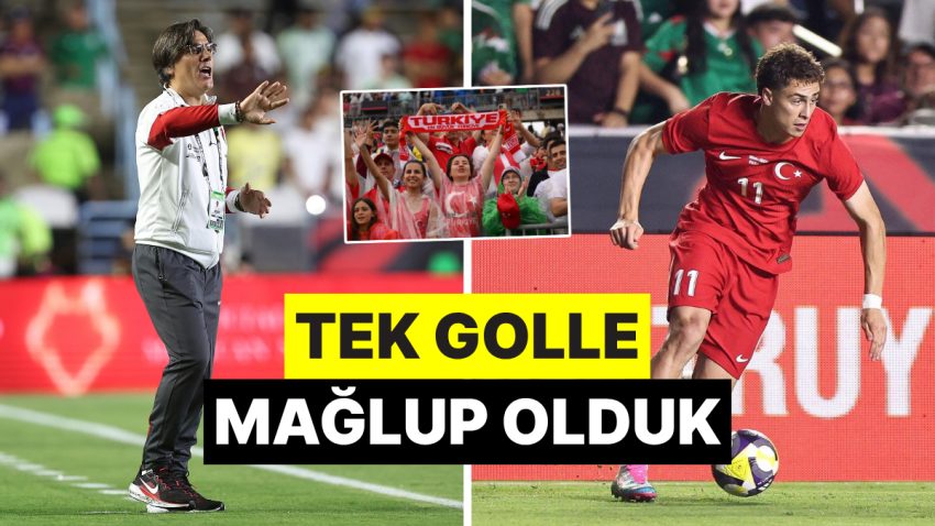 A Ulusal Futbol Grubumuz, Hazırlık Maçında Meksika’ya Yenildi