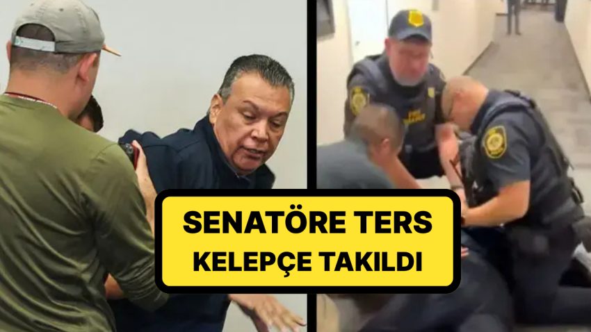 ABD’yi Karıştıran Manzara: Soru Sormak İstedi Aksi Kelepçe Yaptılar!