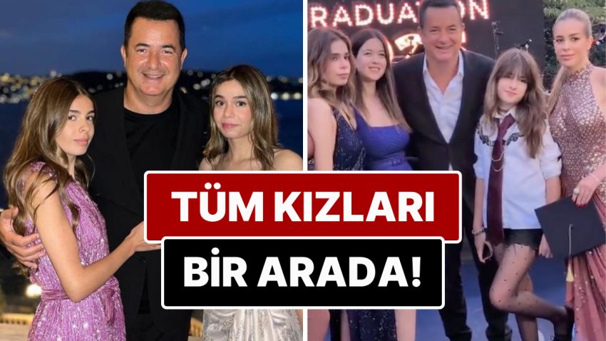 Acun Ilıcalı ve Eski Eşi Zeynep Yılmaz Kızları Yasemin’in Mezuniyet Merasimi İçin Bir Ortaya Geldi!