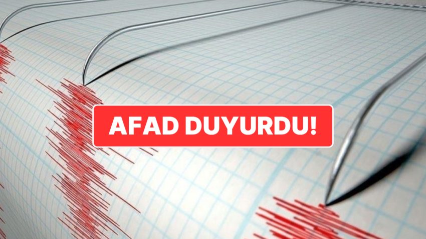 AFAD Duyurdu: Bingöl’de 4.4 Büyüklüğünde Sarsıntı Meydana Geldi