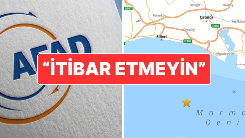 AFAD’dan Açıklama Geldi: Gece Telefonlara Gelen Zelzele Bildirimi Dehşet Yaratmıştı