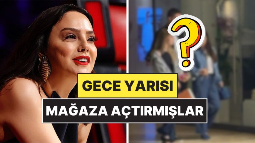 Alara Annesinin Uzunluğunu Geçmiş: Ebru Gündeş Eşi Murat Özdemir ve Kızıyla Gece Yarısı Alışverişte Yakalandı!