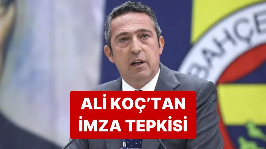 Ali Koç ve Fenerbahçe İçin Kongre Gündemden Düşmüyor: Koç, İmza Toplanan Yere Gitti