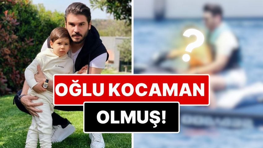Almeda Abazi ile Memnun Evliliklerini Sürdüren Tolgahan Sayışman’ın Oğlu Efehan Görmeyeli Kocaman Olmuş!