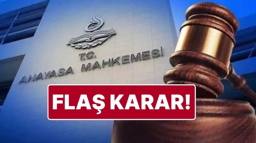 Anayasa Mahkemesi’nden Flaş Karar: 10 Siyasi Parti İçin Mali Kontrol Kararı ve Hata Duyurusu