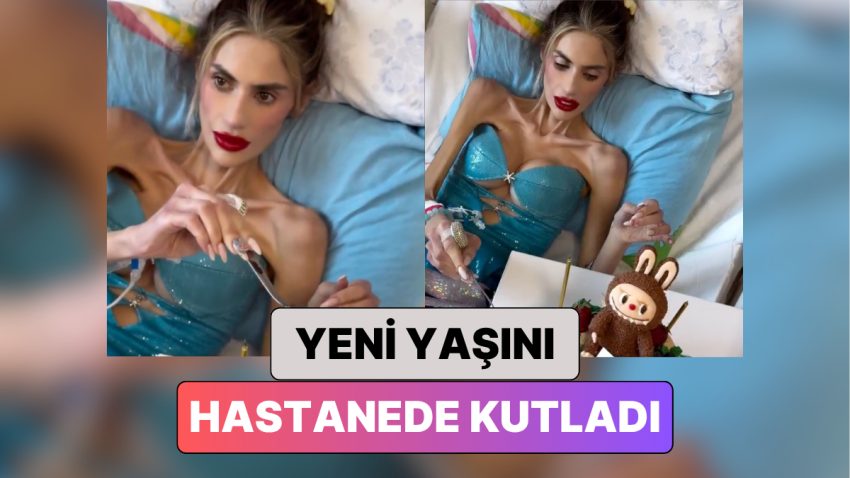 Anoreksiya Teşhisi ile Hastanede Tedavi Gören Nihal Candan Yeni Yaşını Hastanede Kutladı