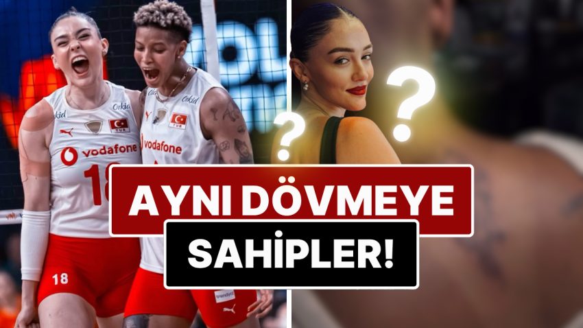 Artık Tıpkı Dövmeye Sahipler: Melissa Vargas Boynuna ‘Güneş’ Dövmesi Kazıtırken Zehra Güneş de Yanındaymış!