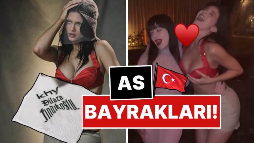 Asın Bayrakları: Dünyaca Ünlü İsimleri Giydiren Türk Modacı Dilara Fındıkoğlu’ndan Kylie Jenner’lı Sürpriz!