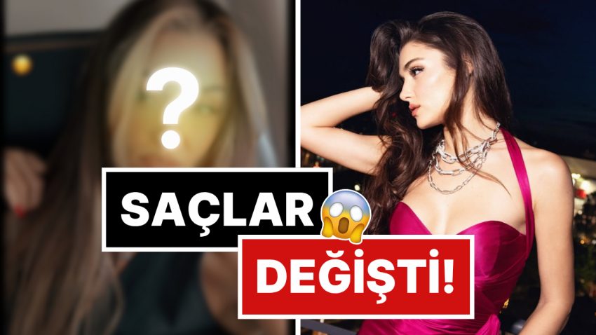 Barış Arduç’la Sevişme Sahneleri Yüzünden Lisanlardan Düşmeyen Hande Erçel’den Olay İmaj Değişikliği!