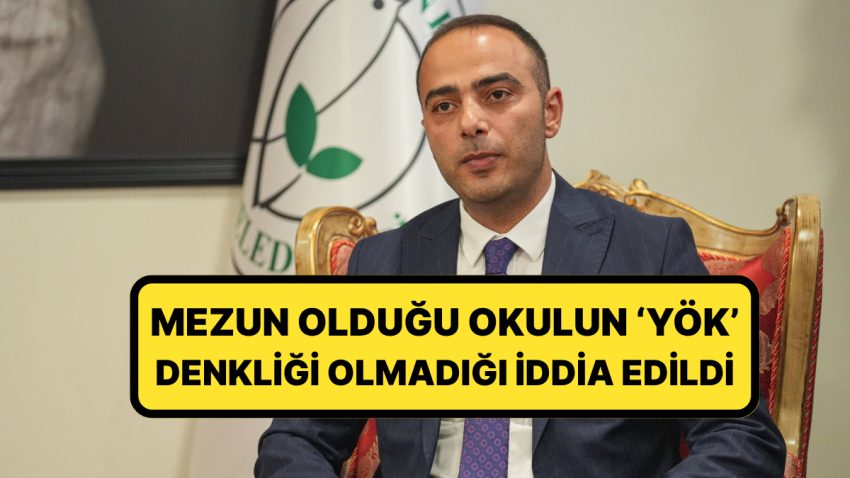 Başkanvekili Seçilen Eray Karadeniz’in Mezun Olduğu Okulun ‘YÖK’ Denkliği Olmadığı Tez Edildi