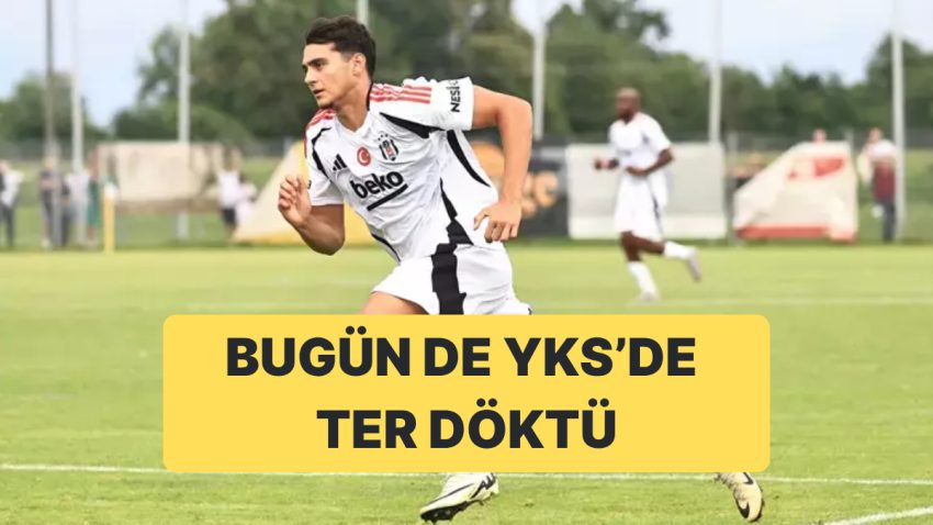 Beşiktaş’ın Genç Golcüsü Mustafa Erhan Hekimoğlu YKS’ye Girdi