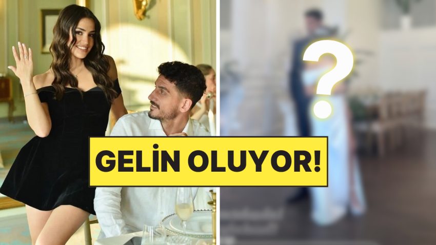 Birinci Kareler Geldi: Ulusal Futbolcu Samet Akaydın ve Oyuncu Sevgilisi Hazal Çağlar Nişanlandı!