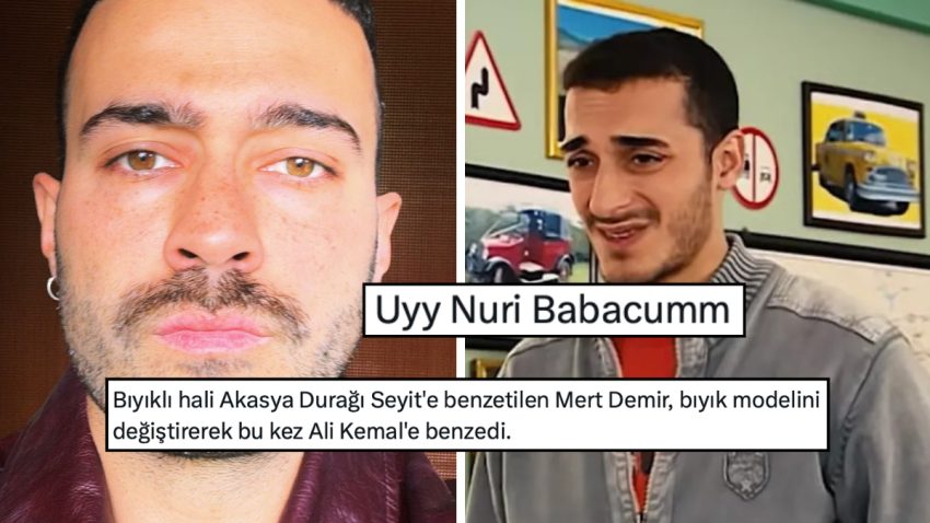 Bıyıklı Haliyle Goygoyseverlerin Lisanına Düşen Mert Demir’in Bu Sefer İmaj Değişikliği Kahkaha Tufanı Estirdi