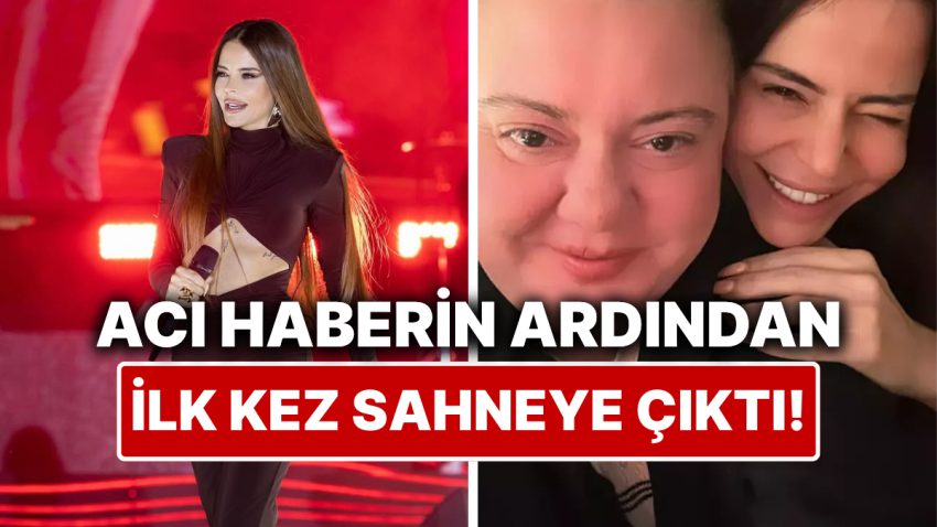 Boğazı Düğümlendi: Geçtiğimiz Hafta Ablası Nilay Sağın’ı Kaybeden Simge’nin Konserdeki Hali Yürekleri Burktu