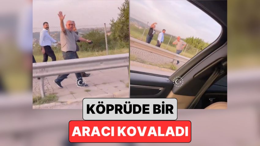 Boğaziçi Köprüsü’ne Pankart Asan Mahmut Tanal Kendisine Selam Veren Bir Aracı Kovaladı