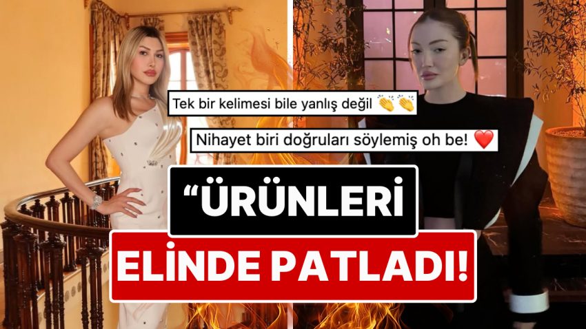 Bomba Sav: Arya Bektaş Evvel Makyaj Sonra Giysi Markası Çıkartan Danla Bilic’in Eserlerini Yerden Yere Vurdu!