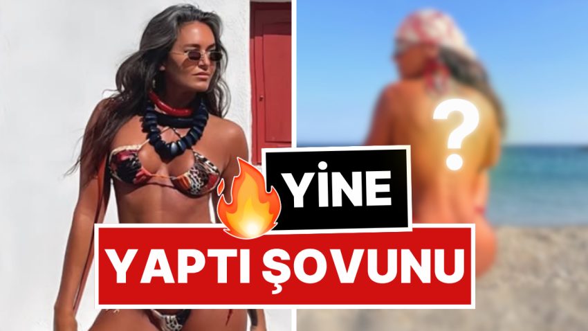 Bronz Kraliçesi Eda Taşpınar’ın Tangalı Çıplak Pozu Ortalığı Ayağa Kaldırdı!