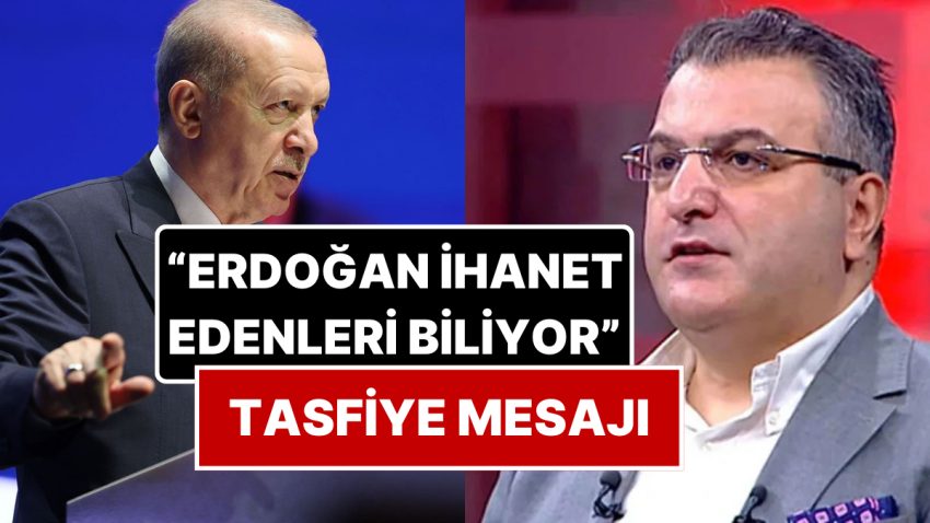 Cem Küçük AKP’lileri Amaç Aldı: Küçük’ten Cumhurbaşkanı Erdoğan’a Tasfiye Bildirisi
