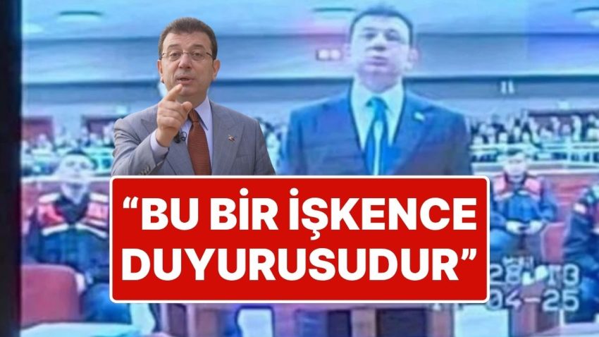Cezaevinde Tutuklu Bulunan Ekrem İmamoğlu’ndan Yeni İleti: “Bu Bir Azap Duyurusudur”