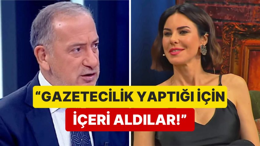 Defne Samyeli ve Kızı Derin Talu’dan Gözaltına Alınan Fatih Altaylı’ya Destek!