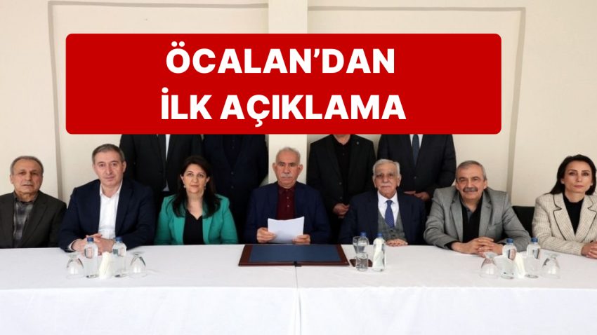 DEM Parti, Öcalan’ın PKK Fesih Kararı Sonrası Birinci Açıklamalarını Paylaştı