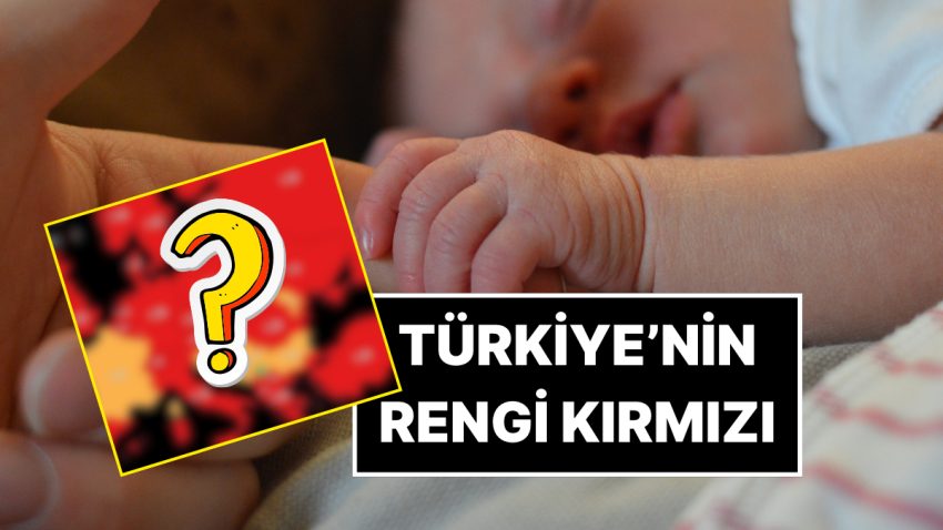 Doğurganlık Suratı Alarm Veriyor! Avrupa Haritasında Türkiye’nin Rengi Kırmızı Olarak Verildi