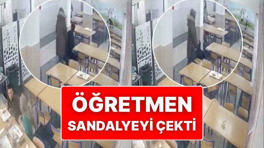 Down Sendromlu Öğrencisi Yemek Masasından Kalkmayınca Yere Düşürerek Kaldıran Öğretmene Reaksiyonlar Büyüyor