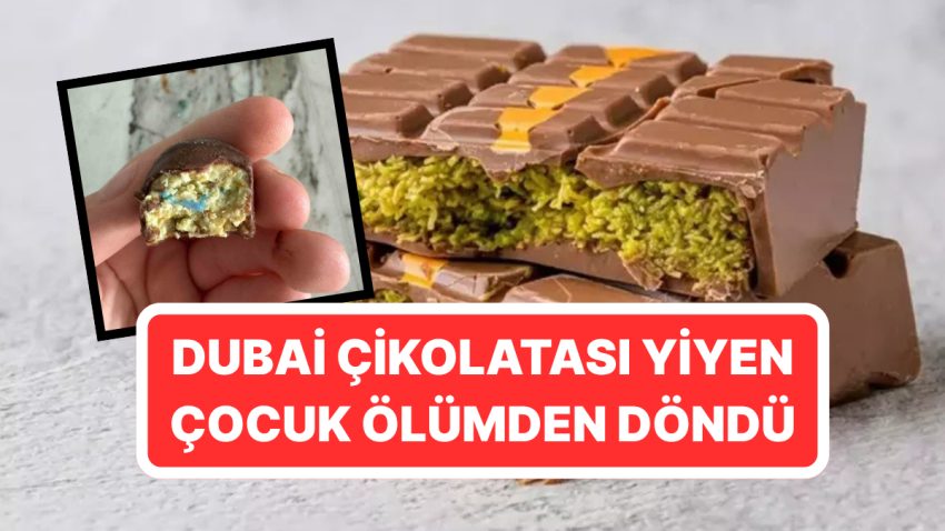 Dubai Çikolatasının İçinden Çıkanlar Mide Bulandırdı: “Ölümle Sonuçlanabilirdi”