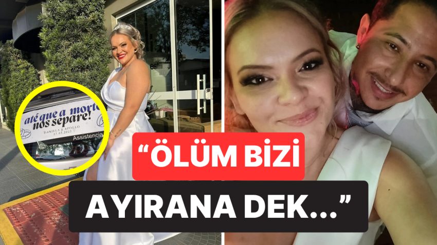 Düğününe Cenaze Otomobiliyle Gelen Bayanın Göz Dolduran Pek Bi’ Romantik Evlilik Kıssası