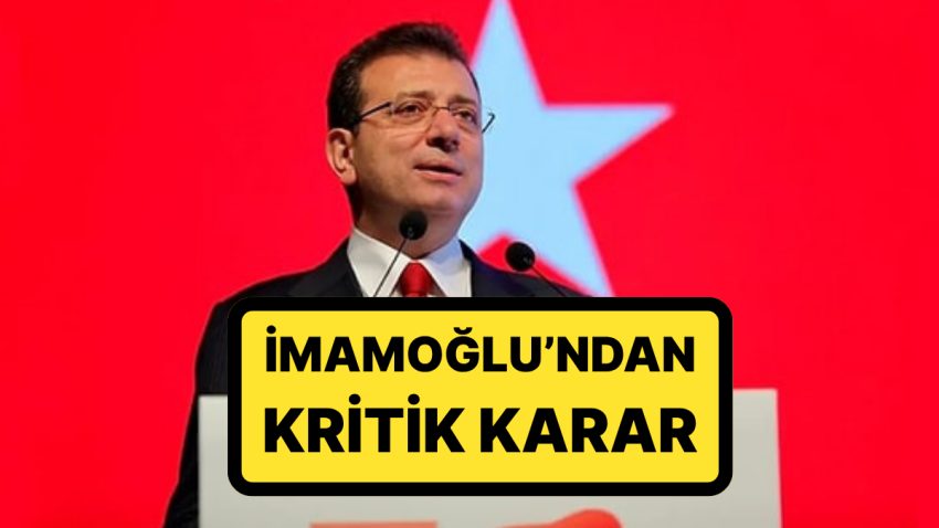 Ekrem İmamoğlu’ndan Beklenmedik Duruşma Kararı “Duruşma Yeri 24 Saat Kala Değiştirildi”