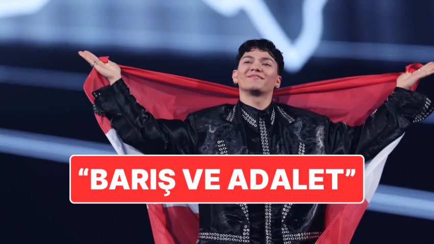 Eurovision’a Damga Vuran Protesto: “Filistin İçin Barış ve Adalet”