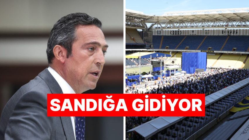 Fenerbahçe Başkanı Ali Koç Seçim Kararı Aldı!