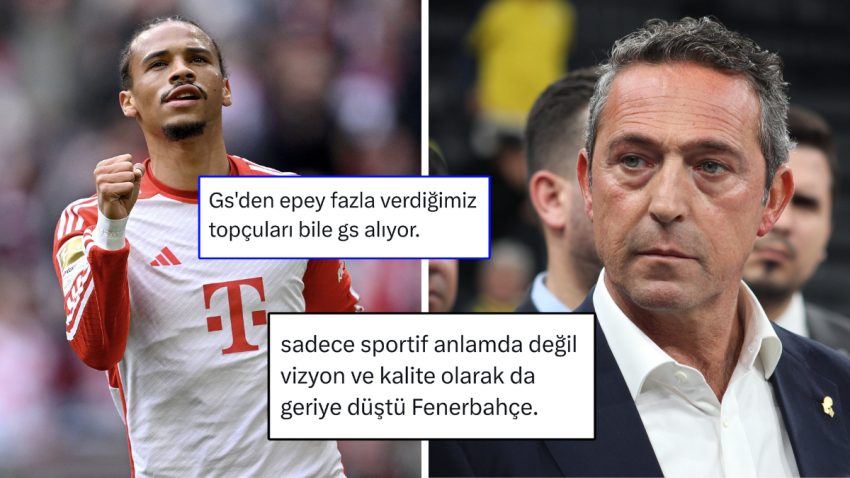 Fenerbahçelilerden Galatasaray’ın Sane Transferine Reaksiyonlar