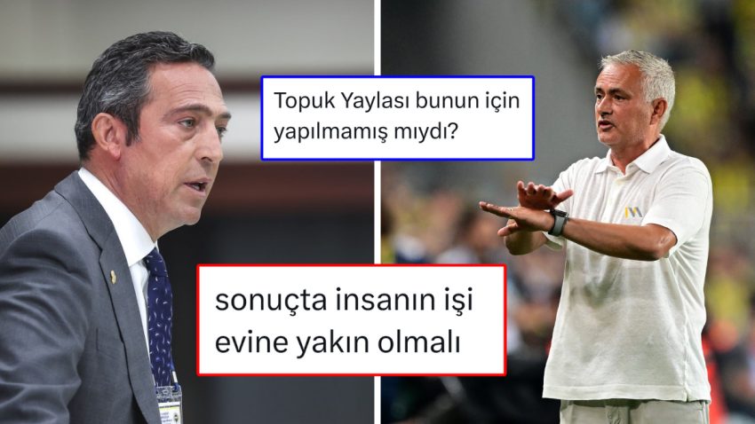 Fenerbahçe’nin Kamp Programı Tenkitlere Neden Oldu