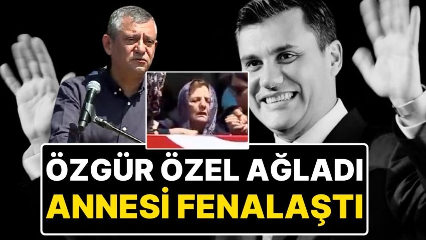 Ferdi Zeyrek’in Cenazesinde Ayakta Durmakta Zorlanan Özgür Özel’den His Dolu Veda Konuşması