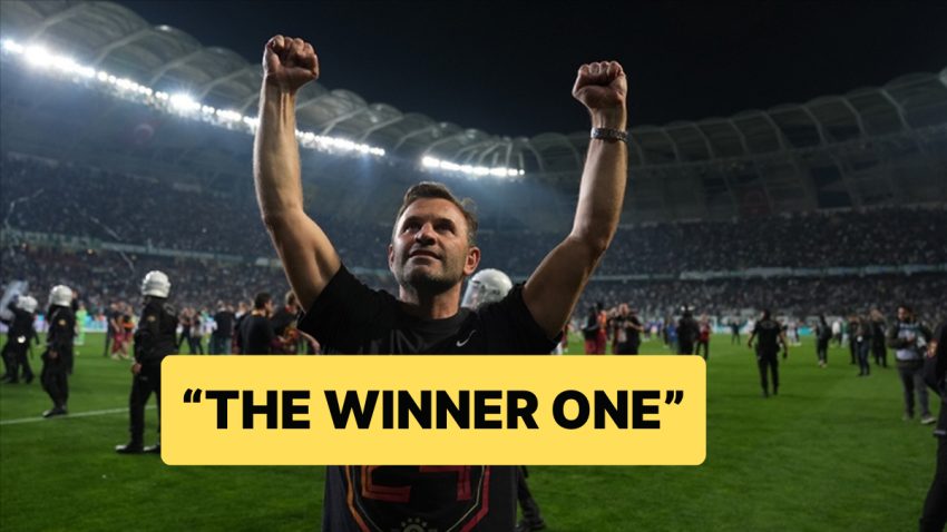 Galatasaray’dan Mourinho’ya Bir Gönderme Daha: Okan Buruk – The Winner One