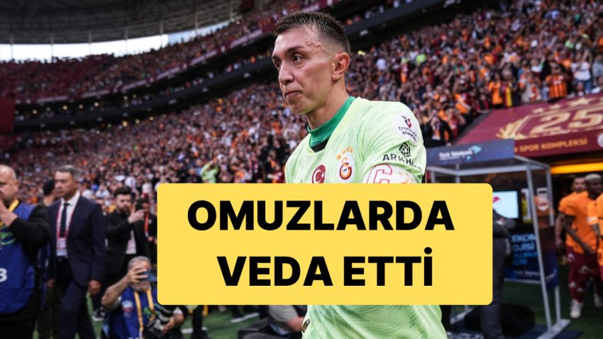 Galatasaray’ın Efsane File Bekçisi Muslera, Omuzlarda Veda Etti