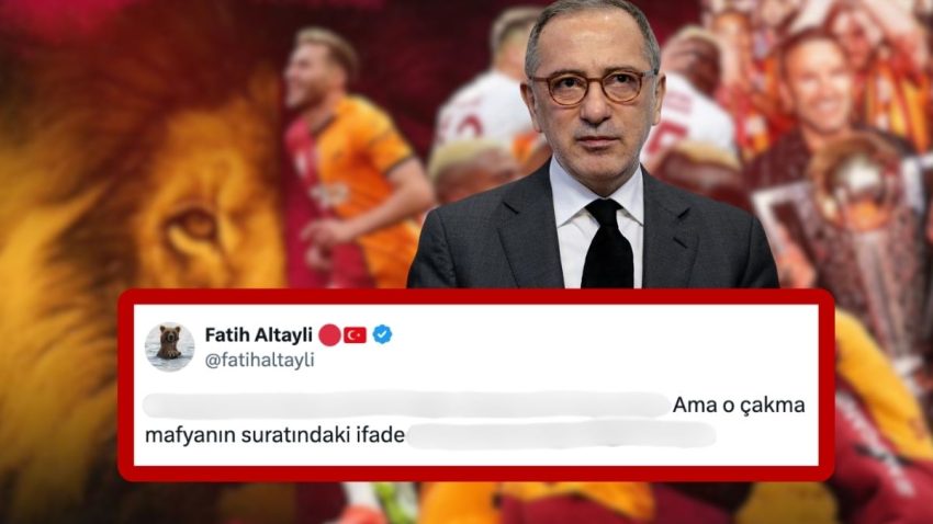 Galatasaray’ın Şampiyonluğu Sonrası Fatih Altaylı’dan ‘Çakma Mafya’ İletisi