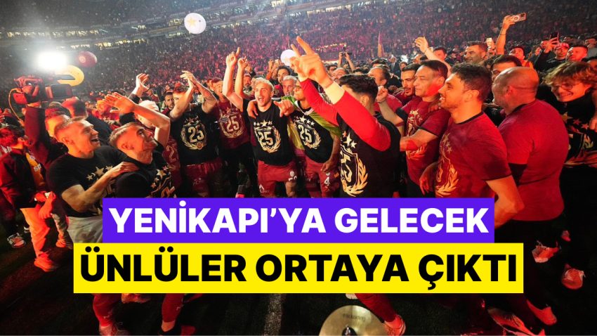 Galatasaray’ın Şampiyonluk Kutlamasında Hangi Sanatkarlar Olacak?